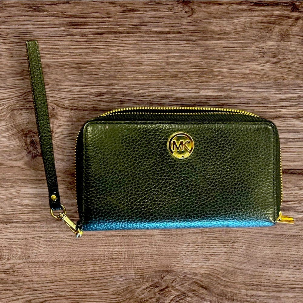 MK MICHAEL KORS WALLET BLACK​